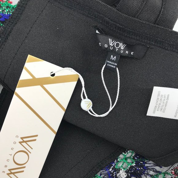 Vibrant Floral Embroidered Mesh Monokini One-Piece - Picture 13 of 13